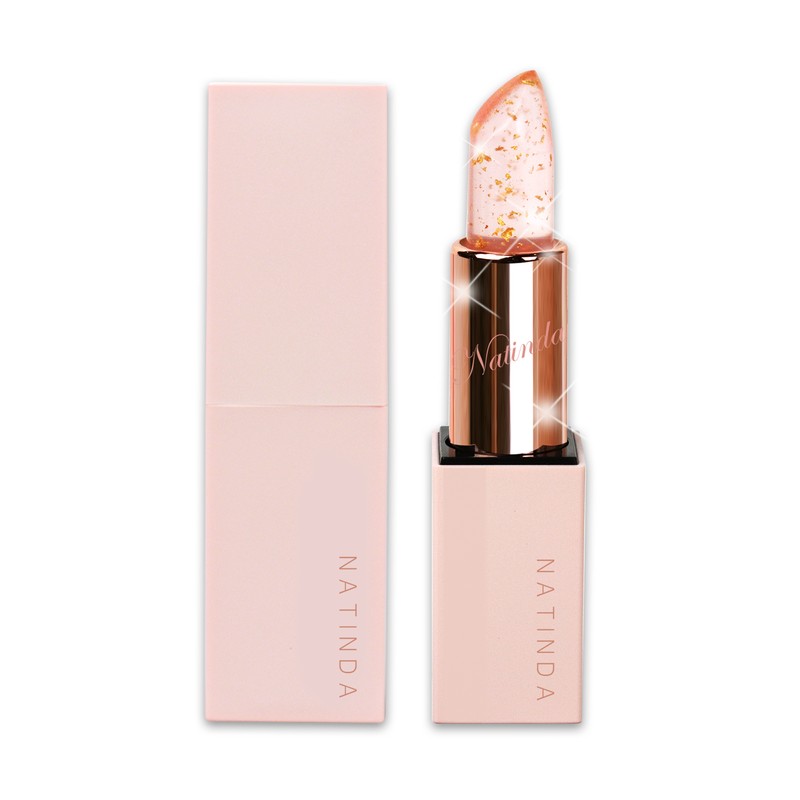 Natinda Reversal Magic Tattoo Gold Lipstick Pink pearl lipstick that