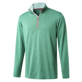 M MAELREG Mens Pullover Quarter Zip Golf Sport Casual Long Sleeve Mens Golf Half Zip Pullover 1/4 Sweatshirts