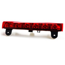 Tresound 3rd Third Brake Light for 2000-2006 Chevy Suburban Tahoe/GMC Yukon High Mount Stop Lamp (Chrome Housing + Red Lens)
