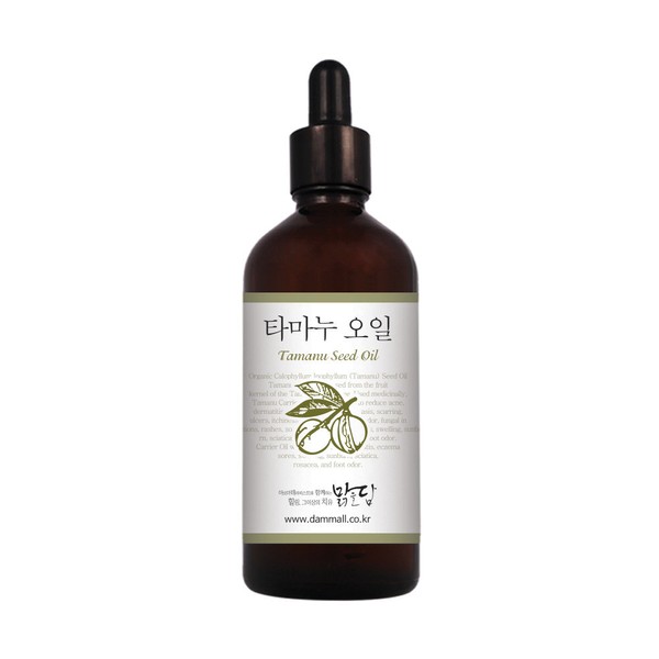 Malgeuldam Tamanu Oil Organic Unrefined, 100ml / 맑을담 타마누 오일