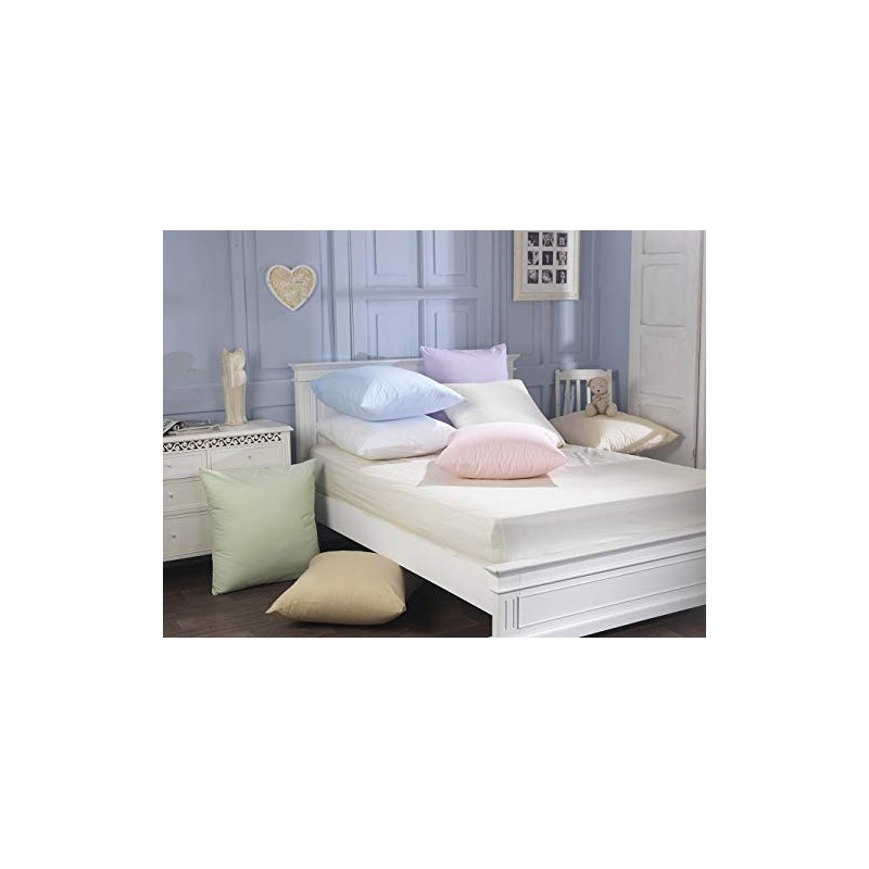 Plain Dye Blended Cotton 65cm x 65cm Continental Housewife Pillowcase