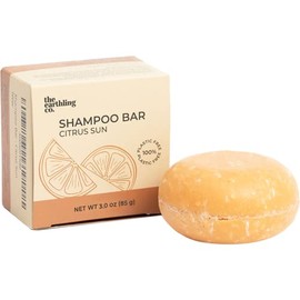 The Earthling Co. Shampoo Bar Citrus Sun - Plant Based Hair Shampoo For All Hair Types - Paraben, Silicone, and Sulfate Free Shampoo Bar for Men, Women, and Kids - Low Waste and Zero Plastic