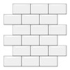 10 Sheets Thicker Design Peel and Stick Backsplash, Peel and