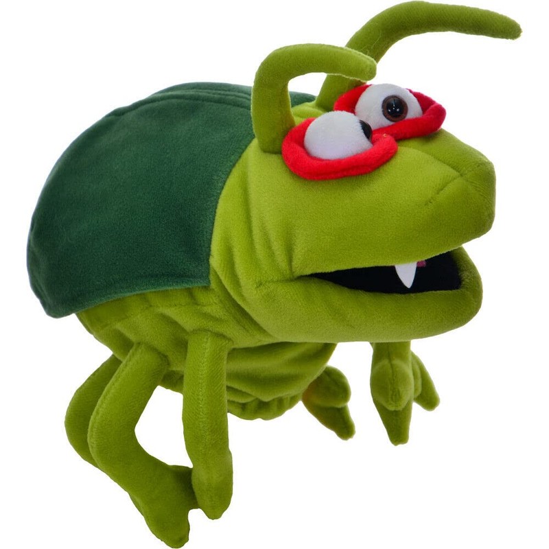 Living Puppets WS686 Handpuppen, Grün, 22cm
