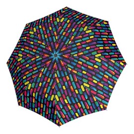 Knirps Umbrella A.050 medium manual, create black, Modern, elegant