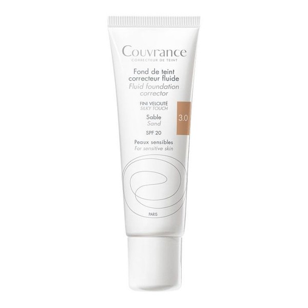 Avène Couvrance Fond de Teint Fluide, Sand n ° 3