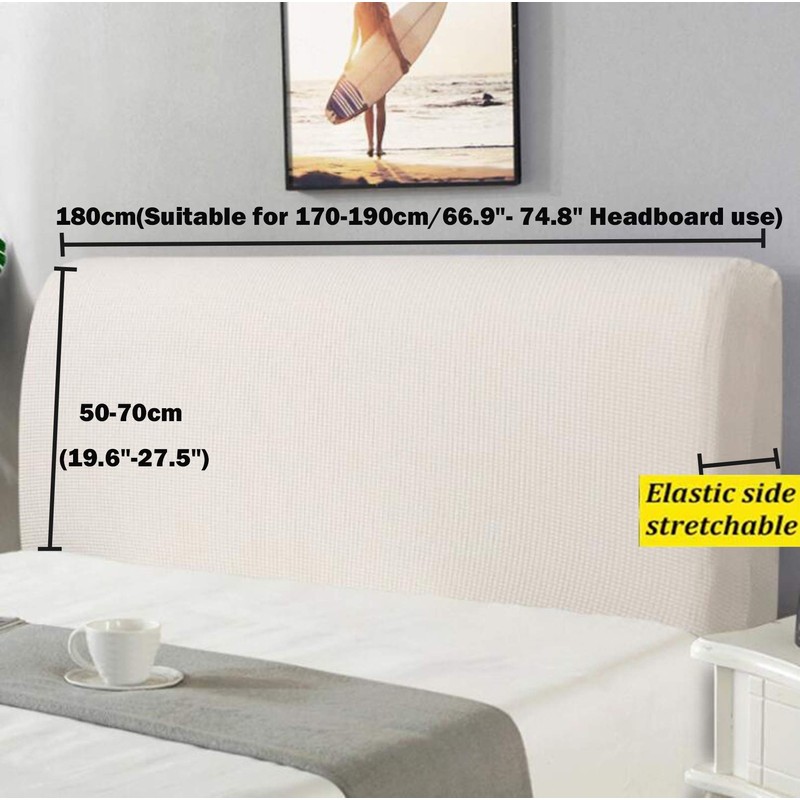 APTBJKUiU Bed Headboard Covers Headboard Cover Dustproof Thick Stretchy Bed