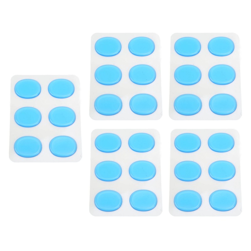 30Pcs Drum Dampeners Gel Pads Silicone Drum Silencers Sound Dampening