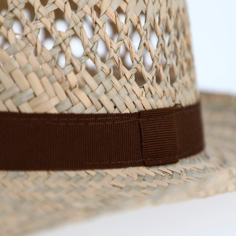 Classic Bogart Straw Hat Bogart hat summer hat (L/58-59 -