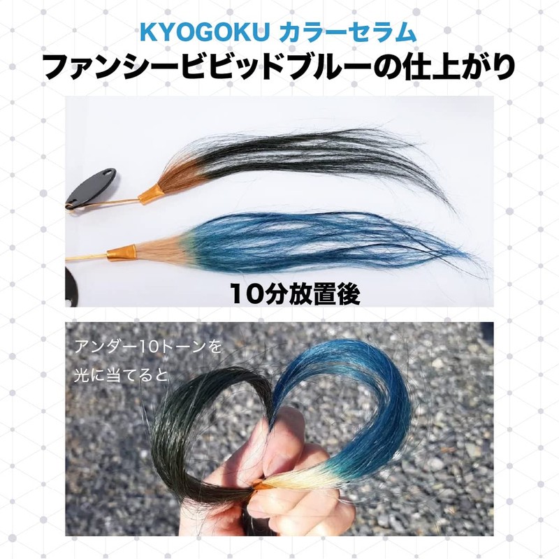 Kyogoku Color Serum Fancy Vivid Blue Blue Color Butter Color