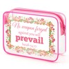 Christian Gift for Women Faith Bible Verse Makeup Bag Inspirational