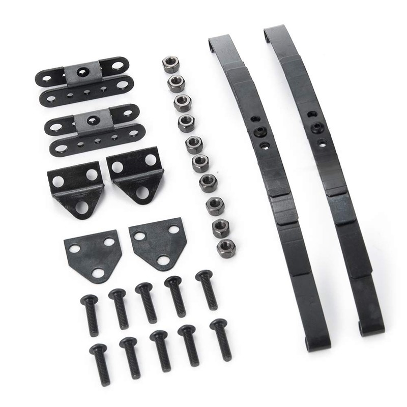 Zolikar 4Pcs Steel Leaf Springs HighLift Chassis Leaf Spring Suspension