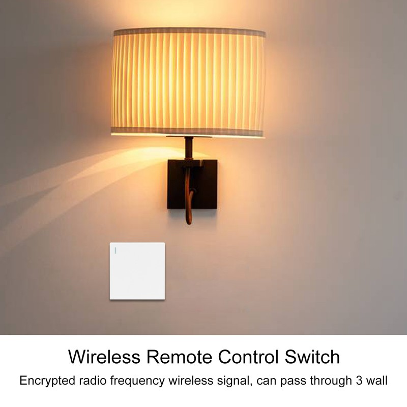 Wireless Panel Remote Control Switch Receiver Kit Intelligent Home Lighting