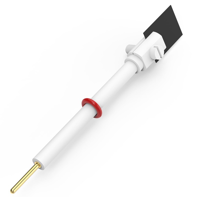 Labasics PTFE Platinum Electrode Holder, Electrolyte Cell Electrode Clamp Fixed