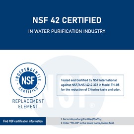 TEEHAY W10295370A Water Filter Replacement, Compatible With EDR1RXD1, Filter 1, WHR1RXD1, W10295370, KAD1RXD1, P8RFWB2L, P8WB2L, P4RFWB, P5WB2L (White, 3 Pack)