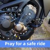 Penitue Motorcycle Guardian Bell, Good Luck Riding Bell with Hanger