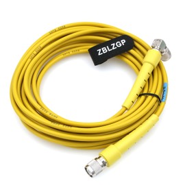 ZBLZGP GPS Antenna Cable 58957 for TNC-TNC Right Angle Cuttable Port Cable for GPS SPS852 SPS858 SPS855/365/781 R8 R7 5800 Series 5700 (7M/22.97FT)