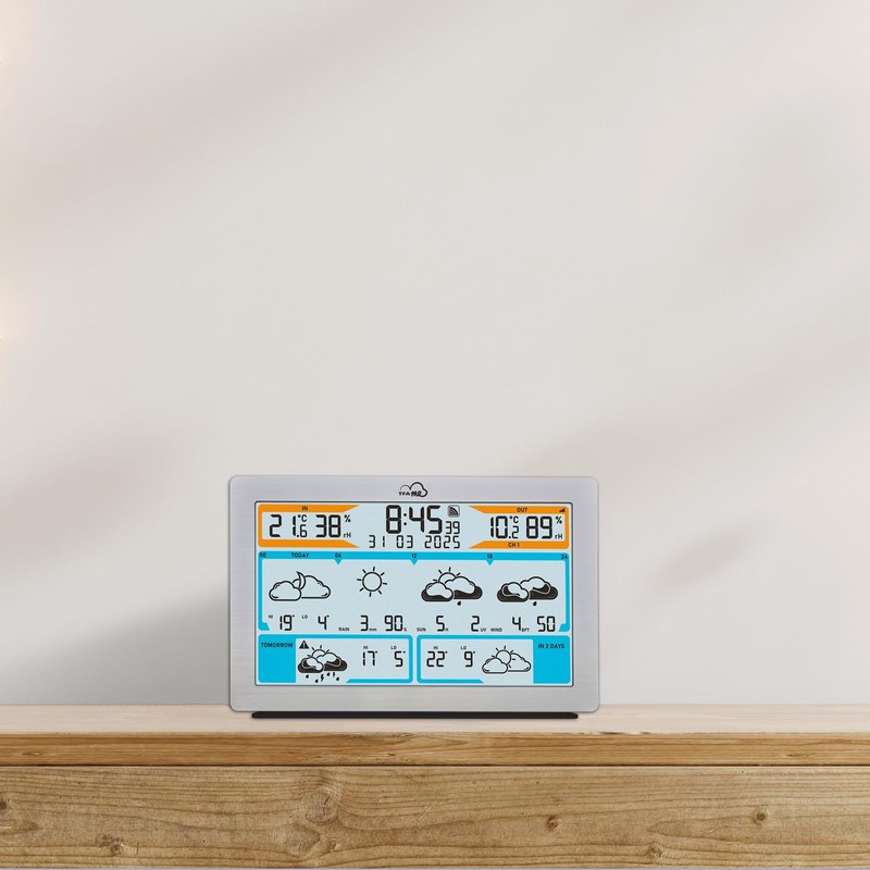 TFA Dostmann WLAN weather station TFA.me ID-02, 35.8100, professional weather