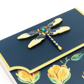 Punch Studio Florette Vine Notepad With Brooch (47082)