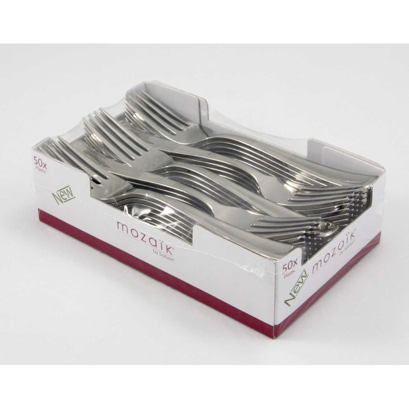 Sabart Silver Forks (50 Packs), Product Code: 3864900