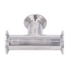 Pipe Tee Fitting 304 Stainless Steel Quick Connect Tube Joint