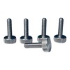 Precisiongeek M3 x 15mm Stainless Steel Knurled Head Knurled Head