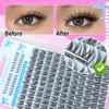 calphdair Natural Lash Clusters with Bottom Lashes DIY Wispy Cluster