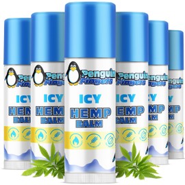 ICY Freeze Balm, 100% Made in USA, Maximum Strength, All-Natural, Arnica, MSM Menthol, Turmeric, Peppermint, Cocoa, and Avocado, New Improved Formula (12)