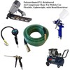 Air Hose 1/4 in x 100 ft, Polyurethane(PU), Reinforced Air