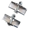 Pack of 2 pannier rack holder clamp abutment angle compatible