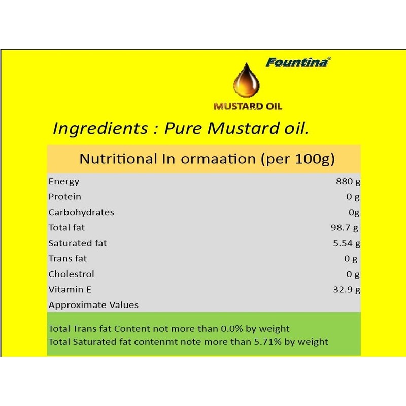 FOUNTINA MUSTARD OIL 2L