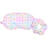 iscream Silky Fleece, Fully Lined Sleep Mask and Matching Scrunchy