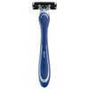 BIC Rastrillo Flex 3 Piel Sensible Mango Texturizado Banda Lubricante