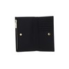 Coccinelle Metallic Soft, black, Zip Wallet