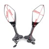 POMT Rearview Mirrors With Turn Signals LED For Yamaha YZF