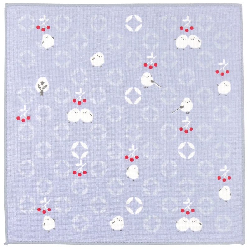 Wataol Semi Washed Towel Handkerchief, Shimaenaga Cloisonné