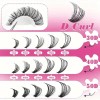Kit De Extensiones De Pestanas 720pcs C/pegamento Capacidad