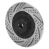 Lybunair 4pcs Metal Simulation Brake Disc Brake Calipers for 1/10