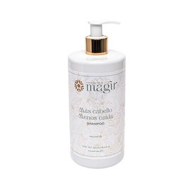Shampoo Anticaída con Minoxidil, Detiene la Caída Excesiva y Estimula el Crecimiento, Aumenta la densidad y Engrosa el Cabello, Fortalece la Raiz con su Formula Intensiva, sin Sulfatos y Parabenos, con Biotina, Cola de Caballo y Romero.