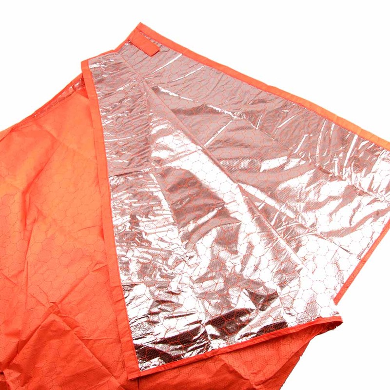 TOMSHOO Portable Warming Single Sleeping Bag Reflective Lock Temperature Outdoor