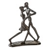 Casablanca sculpture Figurine Dancing, Dancing Couple, Burnished Iron – Height