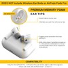 AirFoam Memory Foam Ear Tips for AirPods Pro, Comfort Fit