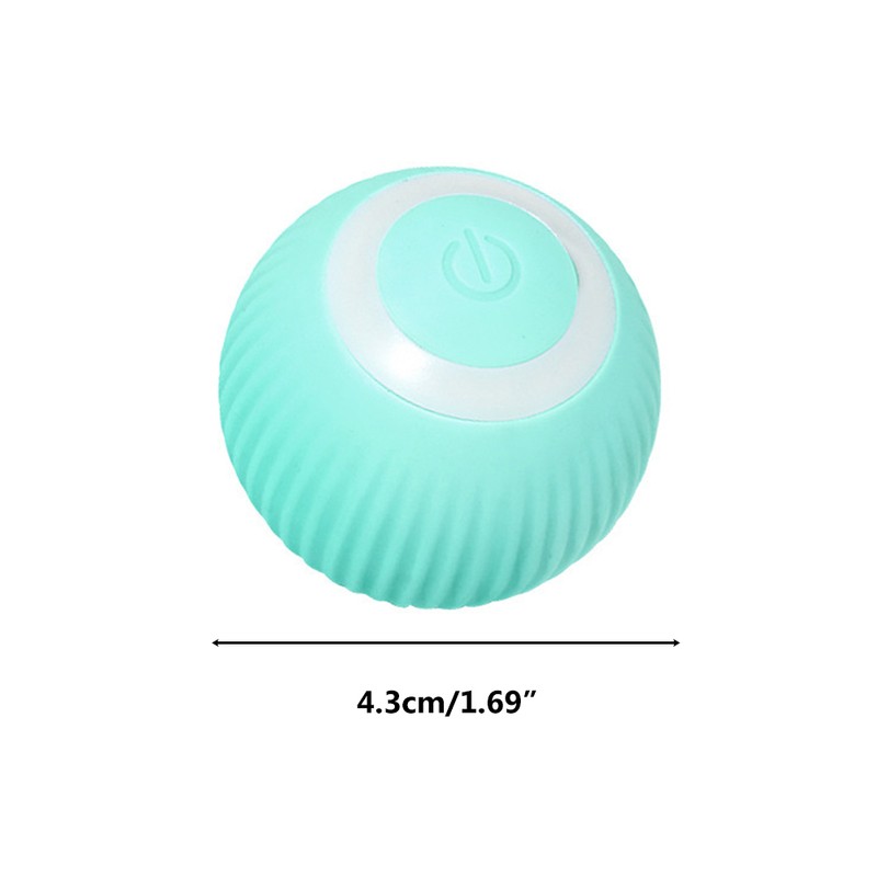 Interactive Cat Toys Balls USB Rechargeable Pet Toy Automatic Cat