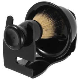 FOMIYES Men's Shaving Kit Barber Accessory Set Brush Bowl Stand Gentle Comfortable Shaving Solution