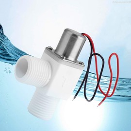 1/2 Pulse Solenoid Valve Solenoid Valve Plastic Metal Plastic Electric Pulse Solenoid Valve for Water Control 4.5-6VDC 1/2"
