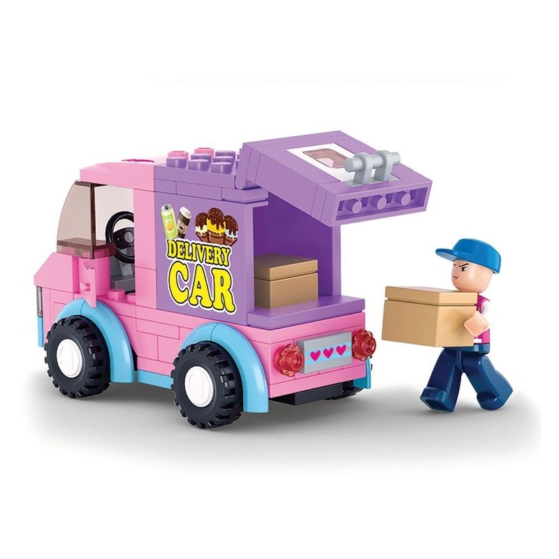 Sluban Vehicles Construction Bricks Set (102-Piece)