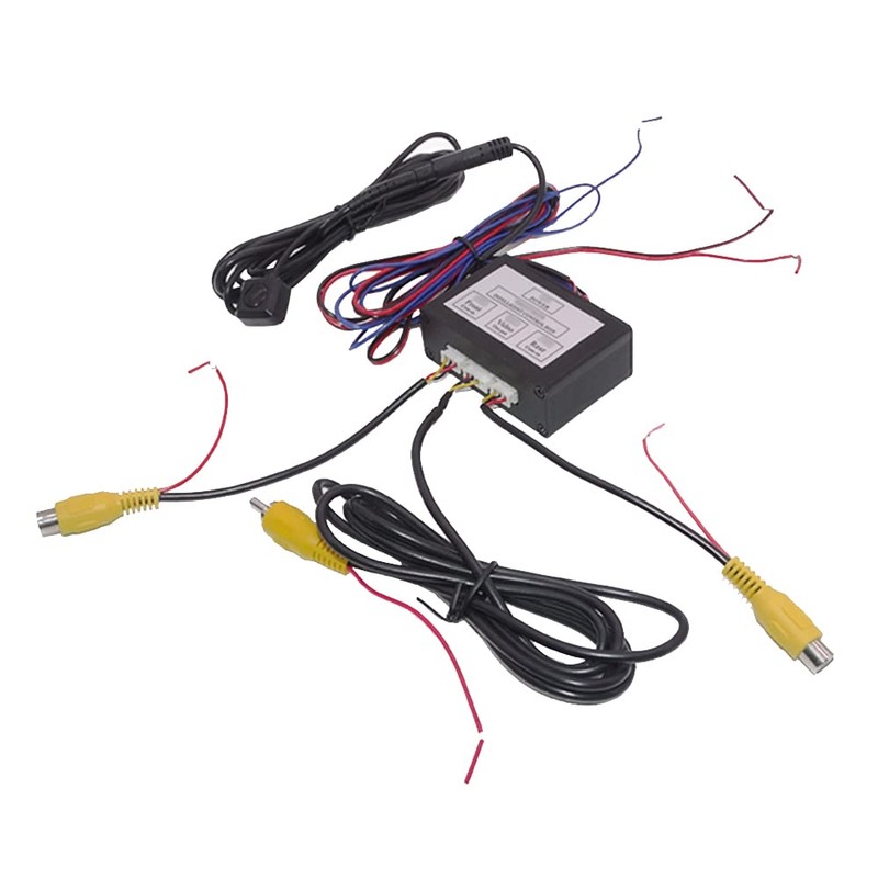 Baceyong ABS Car Camera Video Control Box with Front and