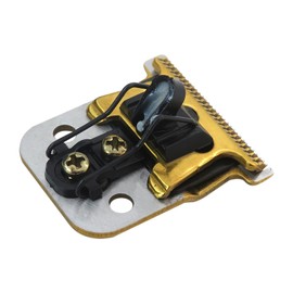 INGQI Stainless Steel Cut Blade (Gold), T Style Shape Hair Clipper Blade for D7#32655 D8#32400,for Andis Slimline Pro Li D7/D8