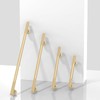 Asimerdeco 10 Pack Brushed Gold Cabinet Pulls 3 Inch(76mm) Kitchen