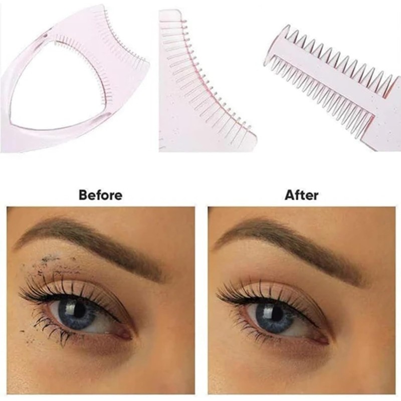 Yutdiery Mascara Lash Guard, 3 In 1 Eyelashes Tools Mascara